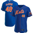 New York Mets Jacob deGrom #48 2020 MLB Dark Blue Jersey