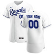 Kansas City Royals 2020 MLB Personalized Custom White Custom Jersey