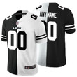 Detroit Lions NFL 2020 Personalized Custom Black and White Custom Jersey