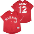 Toronto Blue Jays Roberto Alomar #12 2020 MLB Red Jersey