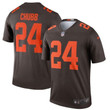 Cleveland Browns Nick Chubb #24 NFL 2020 Dark Brown Jersey