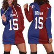Buffalo Bills John Brown #15 Great Player NFL Vapor Limited Royal Red Two Tone Jersey Style Gift For Bills Fans