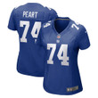 Womens New York Giants Matt Peart Royal Game Jersey Gift for New York Giants fans