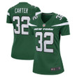 Womens New York Jets Michael Carter Gotham Green Game Jersey Gift for New York Jets fans