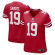 Womens San Francisco 49ers Deebo Samuel Scarlet Game Player Jersey Gift for San Francisco 49Ers fans