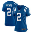 Womens Colts Carson Wentz Royal Game Jersey Gift for Colts fans