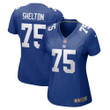 Womens New York Giants Danny Shelton Royal Game Player Jersey Gift for New York Giants fans