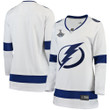 Womens Tampa Bay Lightning White Away 2020 Stanley Cup Champions Jersey gift for Tampa Bay Lightning fans
