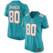 Womens Miami Dolphins Adam Shaheen Aqua Game Jersey Gift for Miami Dolphins fans