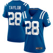 Womens Colts Jonathan Taylor Royal Player Game Jersey Gift for Colts fans
