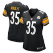 Womens Pittsburgh Steelers Arthur Maulet Black Game Jersey Gift for Pittsburgh Steelers fans