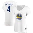 Omari Spellman Golden State Warriors Womens Association Edition White Jersey gift for Golden State Warriors fans