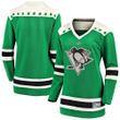 Womens Pittsburgh Penguins Green 2021 St Patricks Day Jersey gift for Pittsburgh Penguins fans