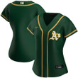 Womens Oakland Athletics Green Alternate Team Jersey Gift For Oakland Athletics Fans
