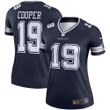 Womens Dallas Cowboys Amari Cooper Navy Legend Player Jersey Gift for Dallas Cowboys fans
