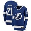 Womens Tampa Bay Lightning Brayden Point Blue Home Player Jersey gift for Tampa Bay Lightning fans