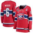 Womens Montreal Canadiens Shea Weber Red Home 2021 Stanley Cup Final Bound Jersey gift for Montreal Canadiens fans