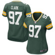 Womens Green Bay Packers Kenny Clark Green Game Jersey Gift for Green Bay Packers fans