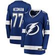 Womens Tampa Bay Lightning Victor Hedman Blue Player Jersey gift for Tampa Bay Lightning fans