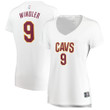 Dylan Windler Cleveland Cavaliers Womens White Association Edition Jersey gift for Cleveland Cavaliers fans
