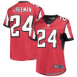 Womens Atlanta Falcons Devonta Freeman Red Team Legend Jersey Gift for Atlanta Falcons fans