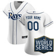 Tampa Bay Rays 2020 MLB Custom Personalized White Womens Custom Jersey