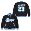 Crenshaw LeBron James 23 Los Angeles Lakers Basketball Black Jacket Gift For James Fans