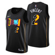 Miami Heat Gabe Vincent 2 NBA Basketball Team City Edition Black Jersey Gift For Miami Fans