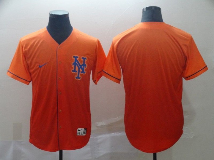 New York Mets 2020 MLB Gradient Orange Jersey