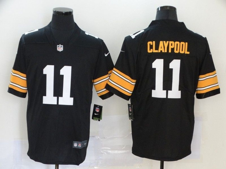 Pittsburgh Steelers Chase Claypool #11 NFL 2020 Black Jersey
