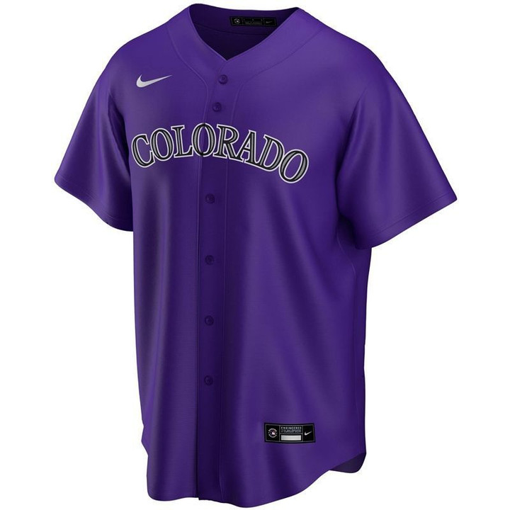 Colorado Rockies 2020 MLB Personalized Custom Purple Custom Jersey