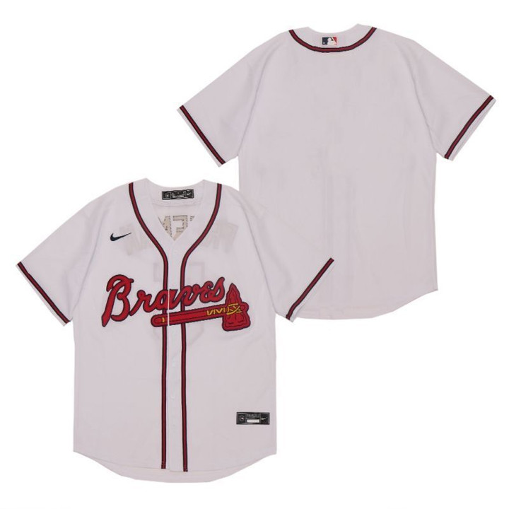 Atlanta Braves 2020 MLB White Jersey