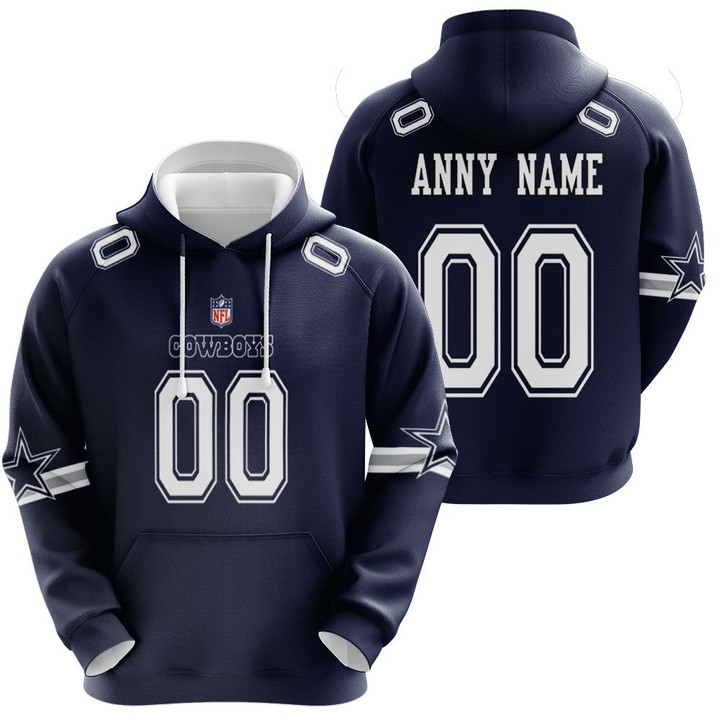 Dallas Cowboys NFL American Football Game Navy 2019 Jersey Style Custom Gift For Cowboys Fans