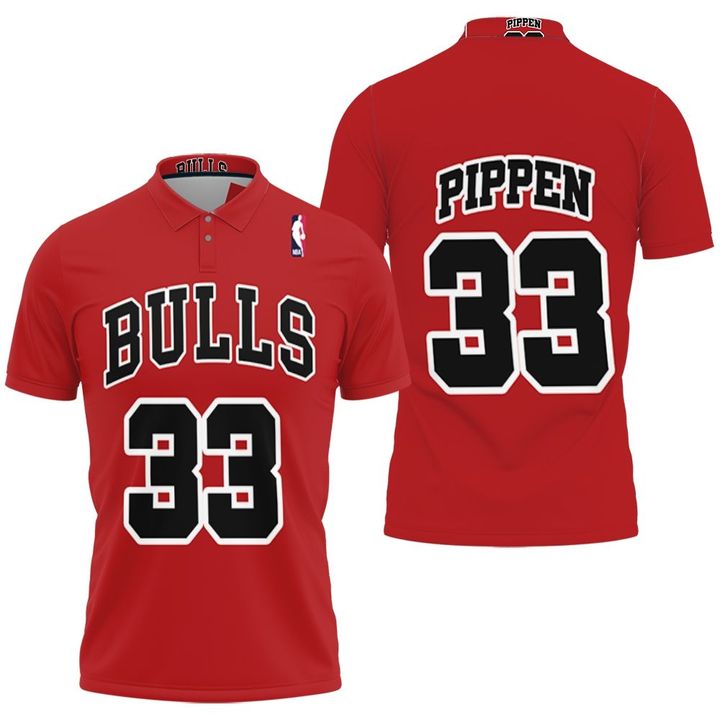 Chicago Bulls Scottie Pippen #33 NBA Great Player Throwback Red Jersey Style Gift For Bulls Fans