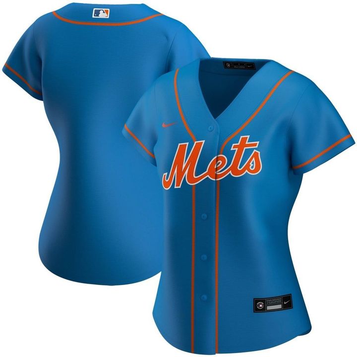 Womens New York Mets Royal Alternate Team Jersey Gift For New York Mets Fans