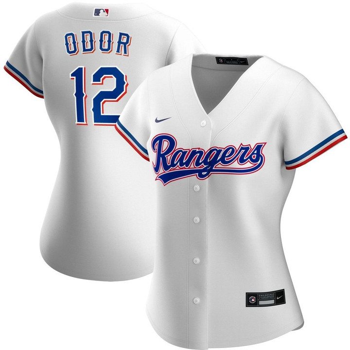Womens Texas Rangers Rougned Odor White Home Player Jersey Gift For Texas Rangers Fans