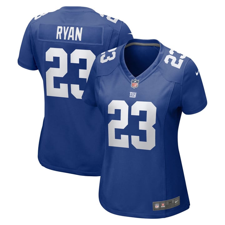 Womens New York Giants Logan Ryan Royal Team Game Jersey Gift for New York Giants fans