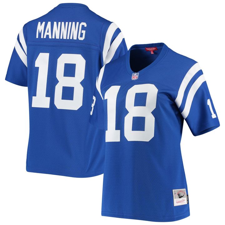 Womens Colts Peyton Manning Royal 1998 Legacy Jersey Gift for Colts fans