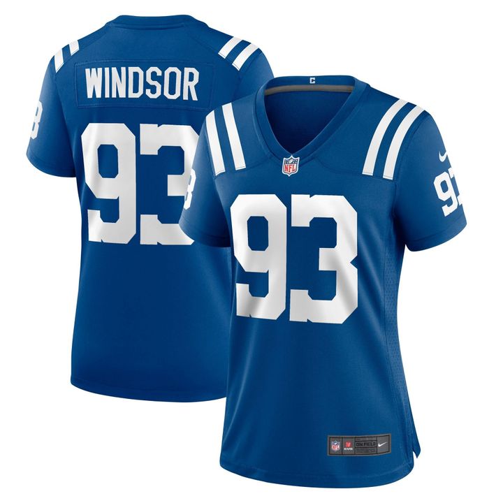 Womens Colts Rob Windsor Royal Game Jersey Gift for Colts fans