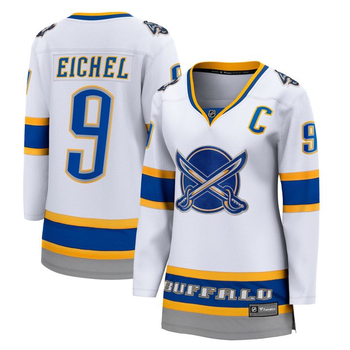 Womens Buffalo Sabres Jack Eichel White 2020/21 Special Edition Player Jersey gift for Buffalo Sabres fans