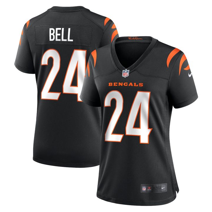 Womens Cincinnati Bengals Vonn Bell Black Game Jersey Gift for Cincinnati Bengals fans