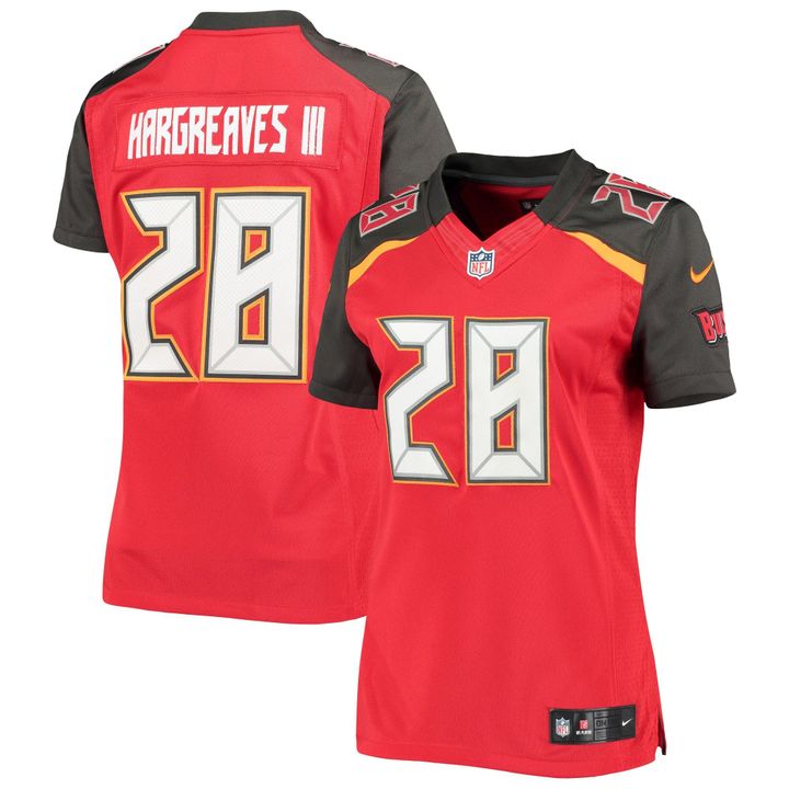 Womens Tampa Bay Buccaneers Vernon Hargreaves III Red Game Jersey Gift for Tampa Bay Buccaneers fans