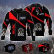 Acdc band highway to hell for fan 3d printed hoodie