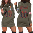 Chicago Bears NFL Salute To Service Retired Player Limited Olive Jersey Style Custom Gift For Bears Fans