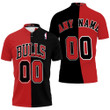Chicago Bulls NBA Basketball Team Throwback Red Black Jersey Style Custom Gift For Bulls Fans