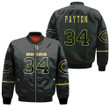 Chicago Bears Walter Payton #34 Great Player NFL Black Golden Edition Vapor Limited Jersey Style Custom Gift For Bears Fans