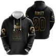 Los Angeles Rams Jalen Ramsey #20 NFL Great Player Black Golden Edition Vapor Limited Jersey Style Gift For Rams Fans