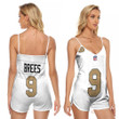 New Orleans Saints Drew Brees #9 NFL American Football Team Logo Color Rush Custom 3D Designed Allover Gift For Saints Fans