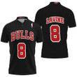 Chicago Bulls Zach LaVine #8 NBA Great Player Throwback Black Jersey Style Gift For Bulls Fans 1