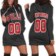 Chicago Bulls NBA Basketball Team Throwback Black Jersey Style Custom Gift For Bulls Fans